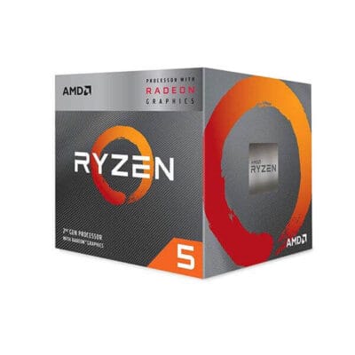 AMD Ryzen 5 3400G with Radeon RX Vega 11 Graphics Desktop Processor