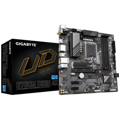Gigabyte B760M DS3H AX DDR5 Motherboard