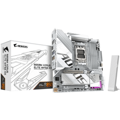 Gigabyte B850M AORUS ELITE WIFI6E ICE Motherboard