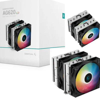 DEEPCOOL AG620 ARGB Dual-Tower CPU Air Cooler