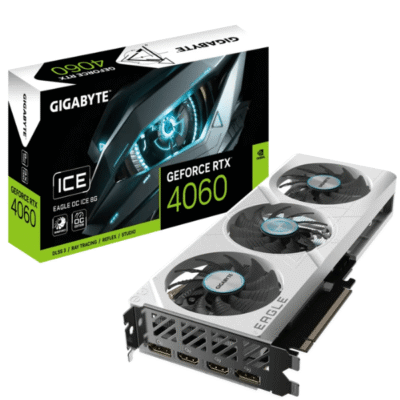 Gigabyte GeForce RTX 4060 EAGLE OC ICE 8G Graphics Card