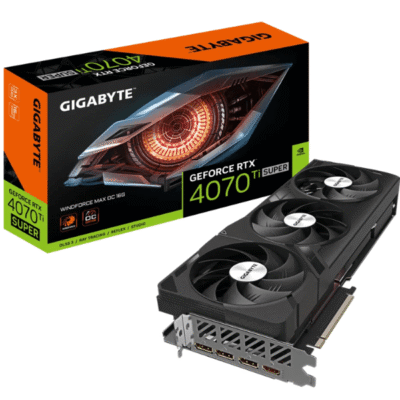 Gigabyte GeForce RTX 4070 Ti SUPER WINDFORCE MAX OC 16G Graphics Card