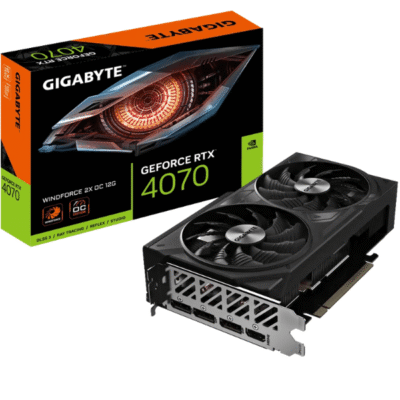 Gigabyte GeForce RTX 4070 WINDFORCE 2X OC 12G Graphics Card